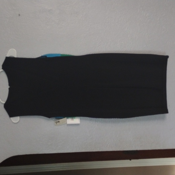 NW T CALVIN KLEIN color block Sheath Dress Career Wear 8 - Picture 7 of 7